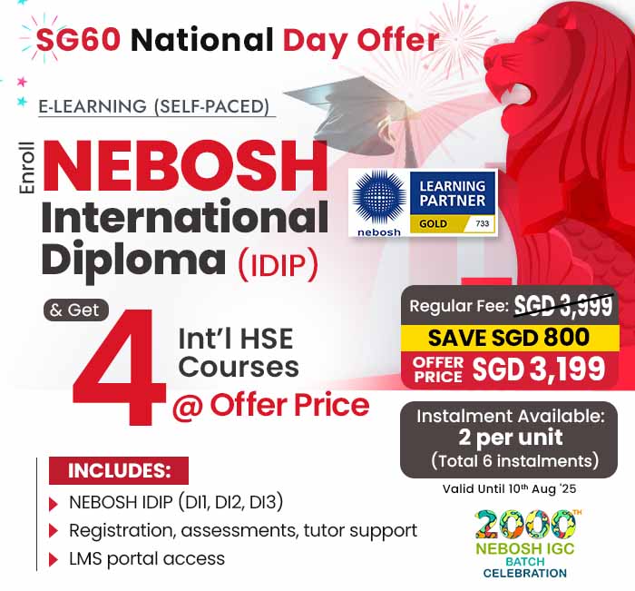 NEBOSH IDIP Course Training in Singapore