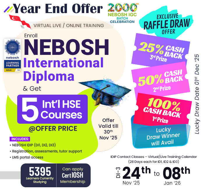Nebosh IGC Celebration