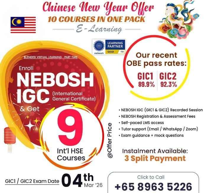 Nebosh IGC Celebration