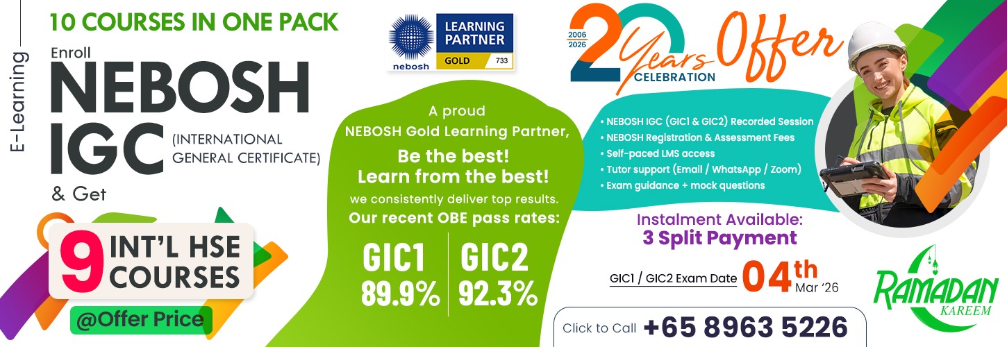 Nebosh IGC Celebration