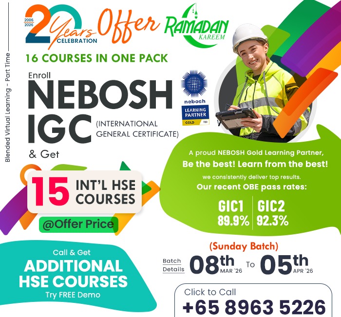 Nebosh IGC Celebration