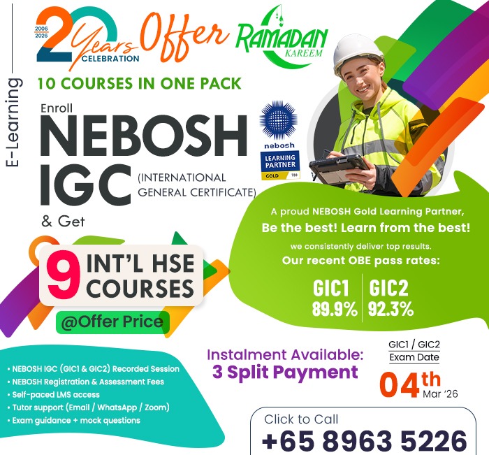 Nebosh IGC Celebration