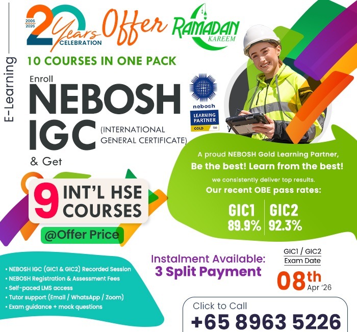 Nebosh IGC Celebration